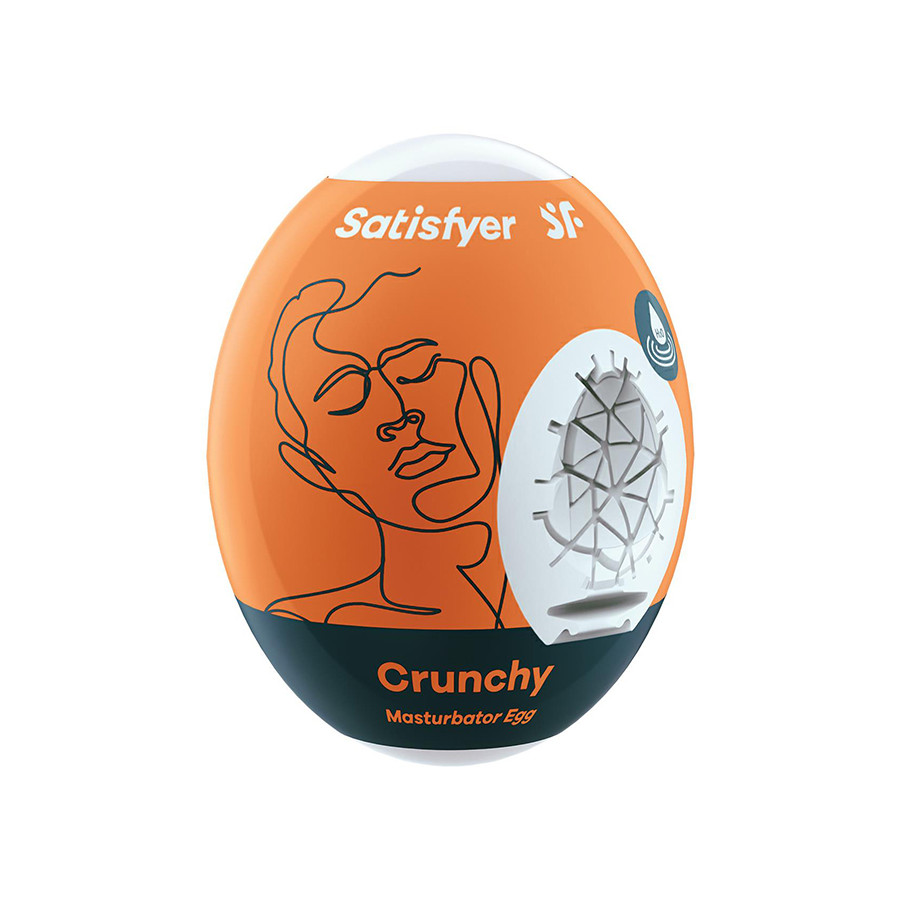 Мастурбатор SATISFYER Egg crunchy
