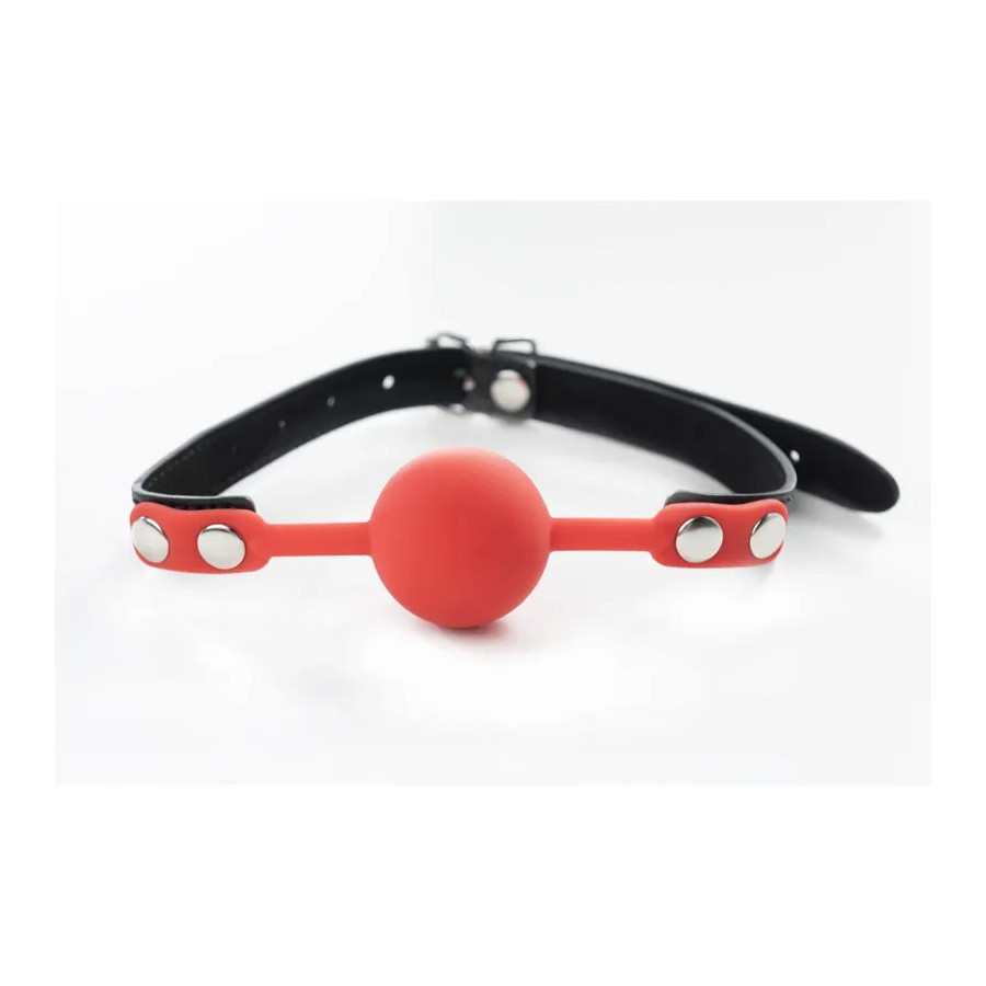 Црвен силиконски гег бол Red Silicone Ball Gag