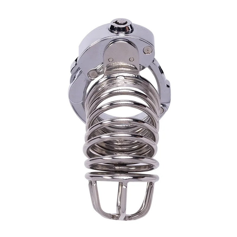 Stainless steel cock cage 1 Кафез за пенис Advanced Locking Mechanism