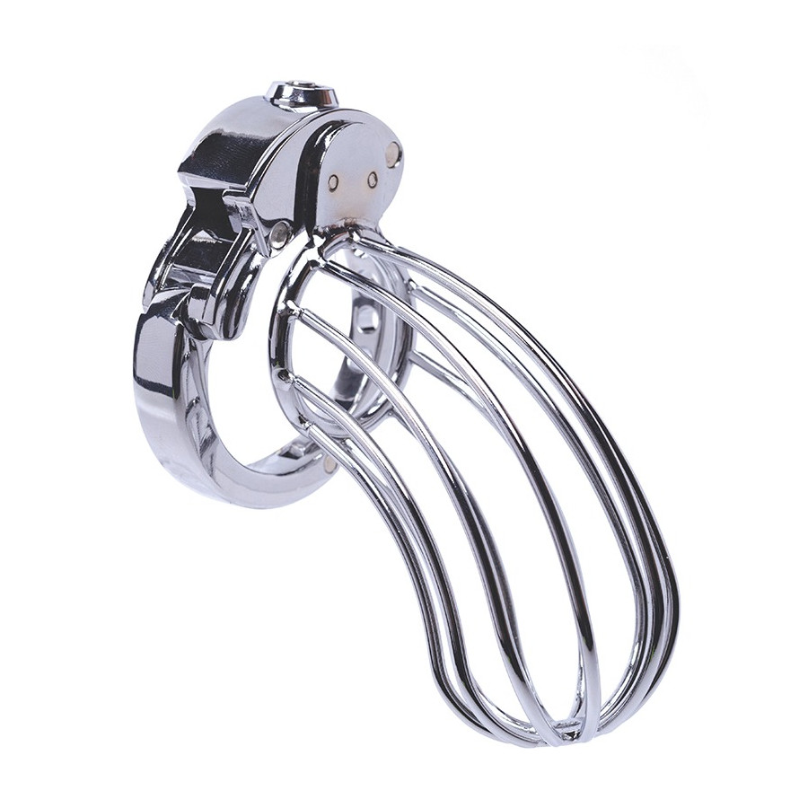 Stainless steel cock cage 2 Кафез за пенис Advanced Locking Mechanism